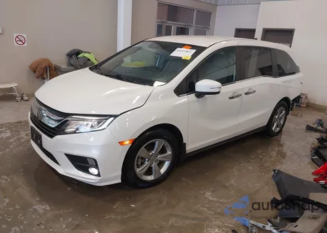 2019 Honda Odyssey Ex из США, поврежденный, VIN 5FNRL6H55KB047143